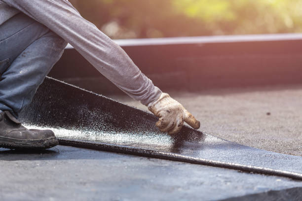 Professional Waterproofing technician working in South Amboy, NJ